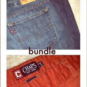 Two pairs of pants men’s 42x30 great shape